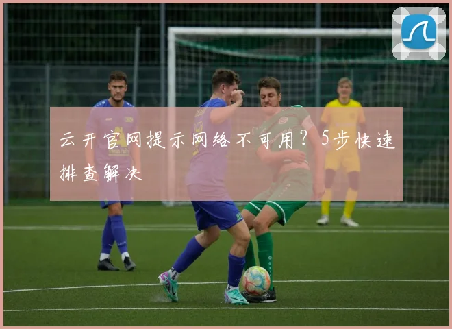 云开官网提示网络不可用?5步快速排查解决